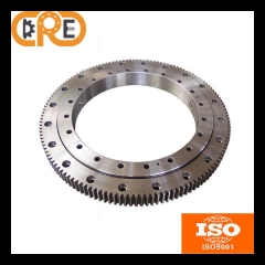 Single row cross roller slewing bearing external gear